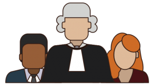 young lawyers - concept