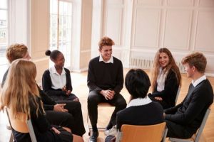 Honors club meeting