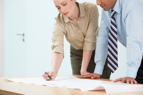 Business people in office, young intern