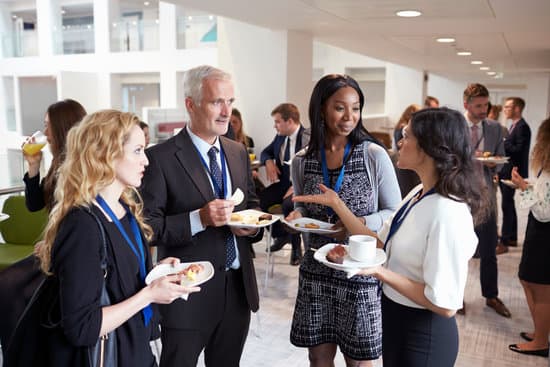 Networking During Lunch Break