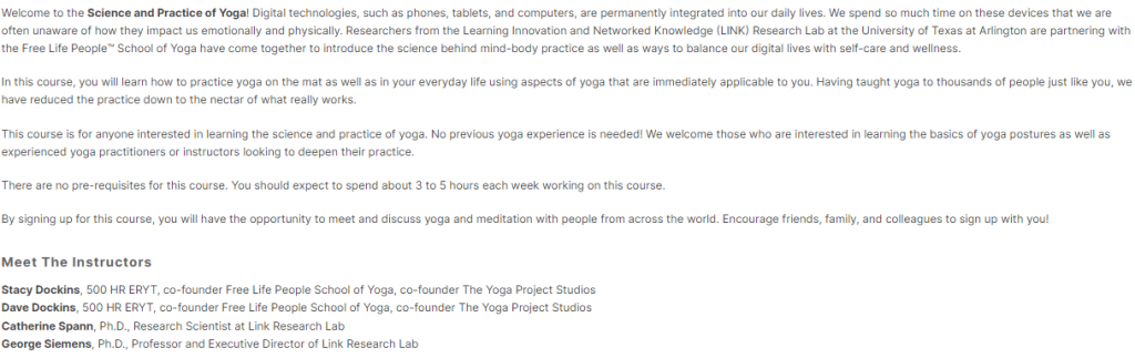 Free Online Classes for Humanities