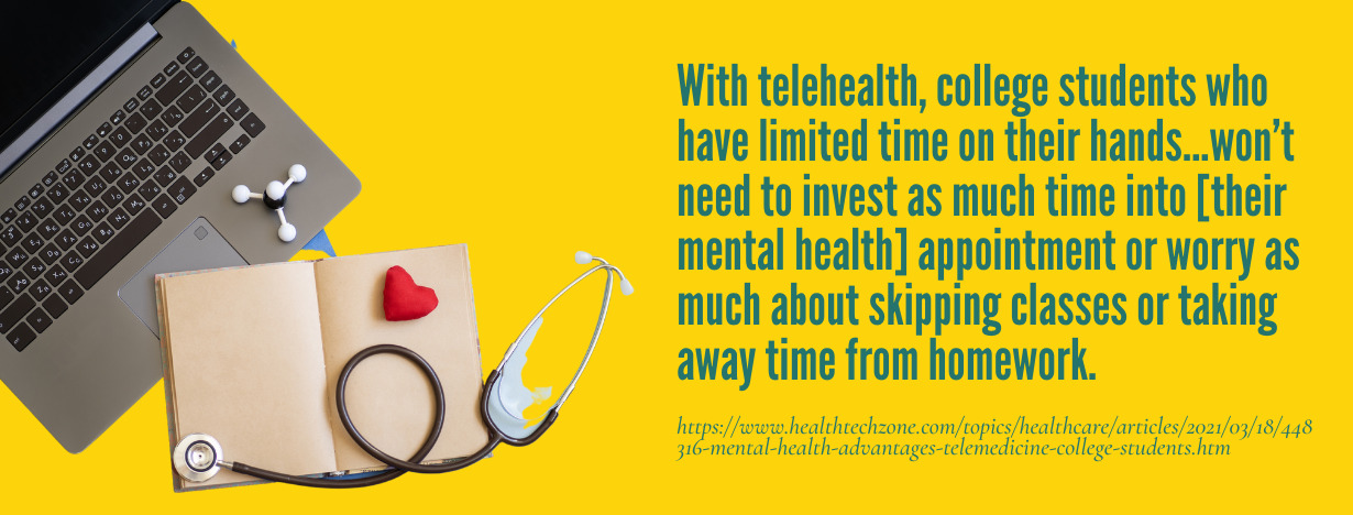 Telehealth College Students fact 2