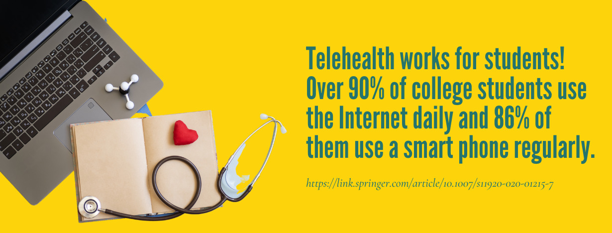 Telehealth College Students fact 3