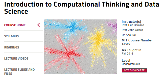 Free Online College Courses for Data Science 7
