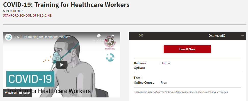 Free Online College Courses for Medicine and Health Care 4