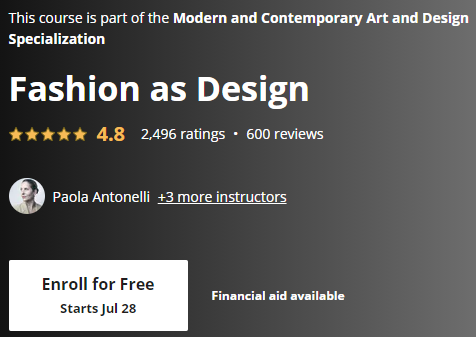 FREE ONLINE ART AND DESIGN CLASSES