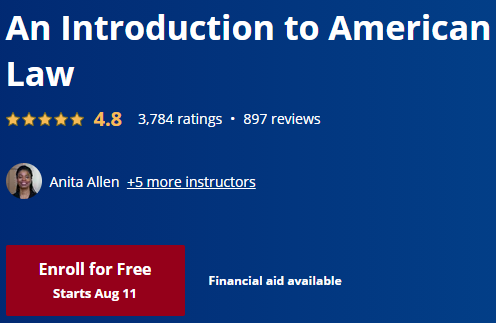 Free Online Law Courses