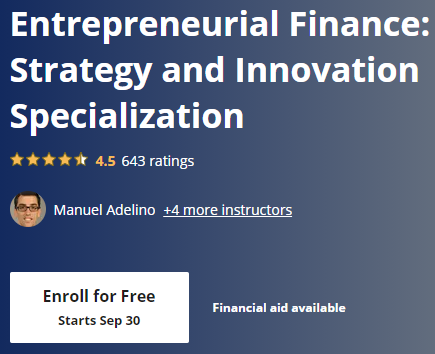 Free Online Entrepreneurship Courses - 2