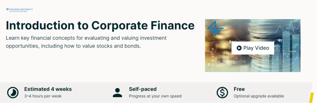Free Online Financial Market Courses 8