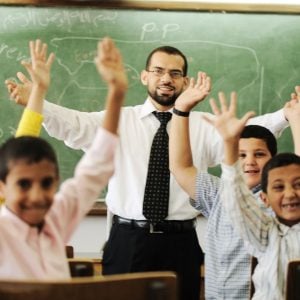 Teacher and students - free online CE courses