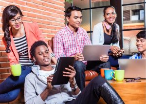 students of diverse backgrounds