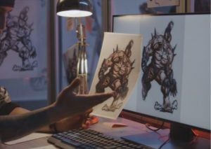 game development artist - colleges for gamers