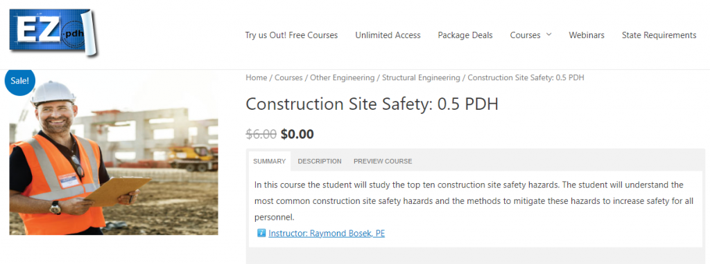 Construction Site Safety