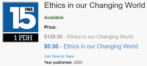 Ethics in our Changing World