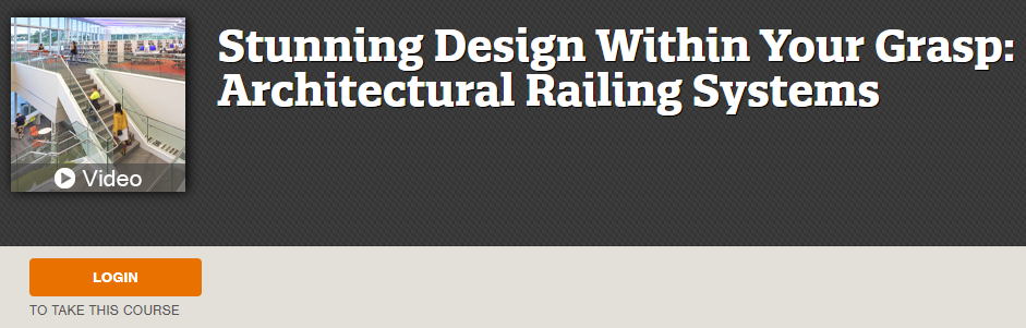 Stunning Design Within Your Grasp-Architectural Railing Systems