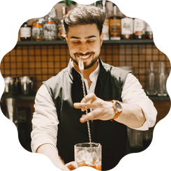 Bartender or Food Server - Best College Side Hustles That Pay Good Money