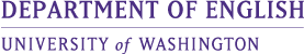 University of Washington - Department Of English