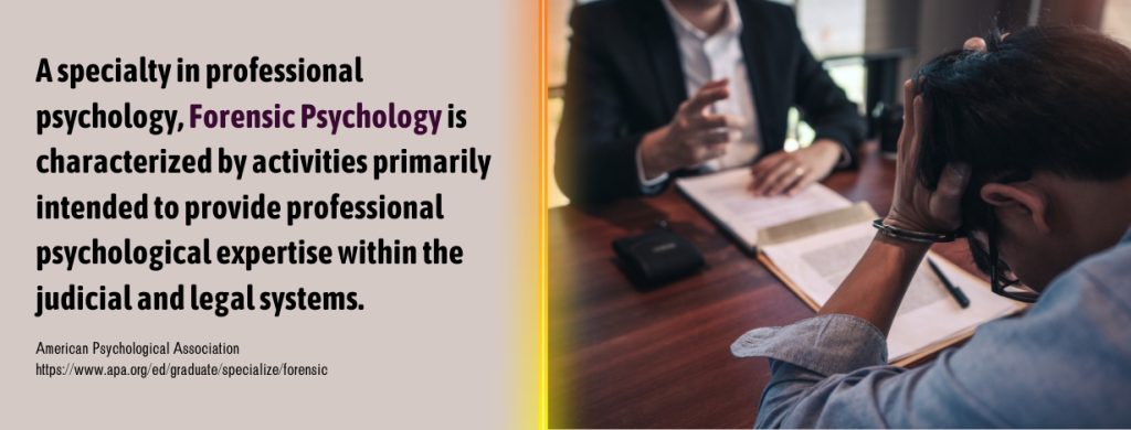 Online Degrees in Forensic Psychology - fact