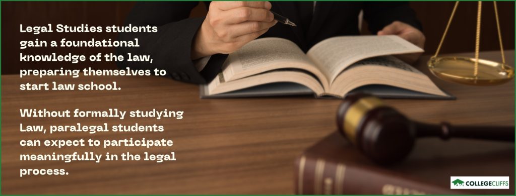 Legal Studies vs Paralegal - fact