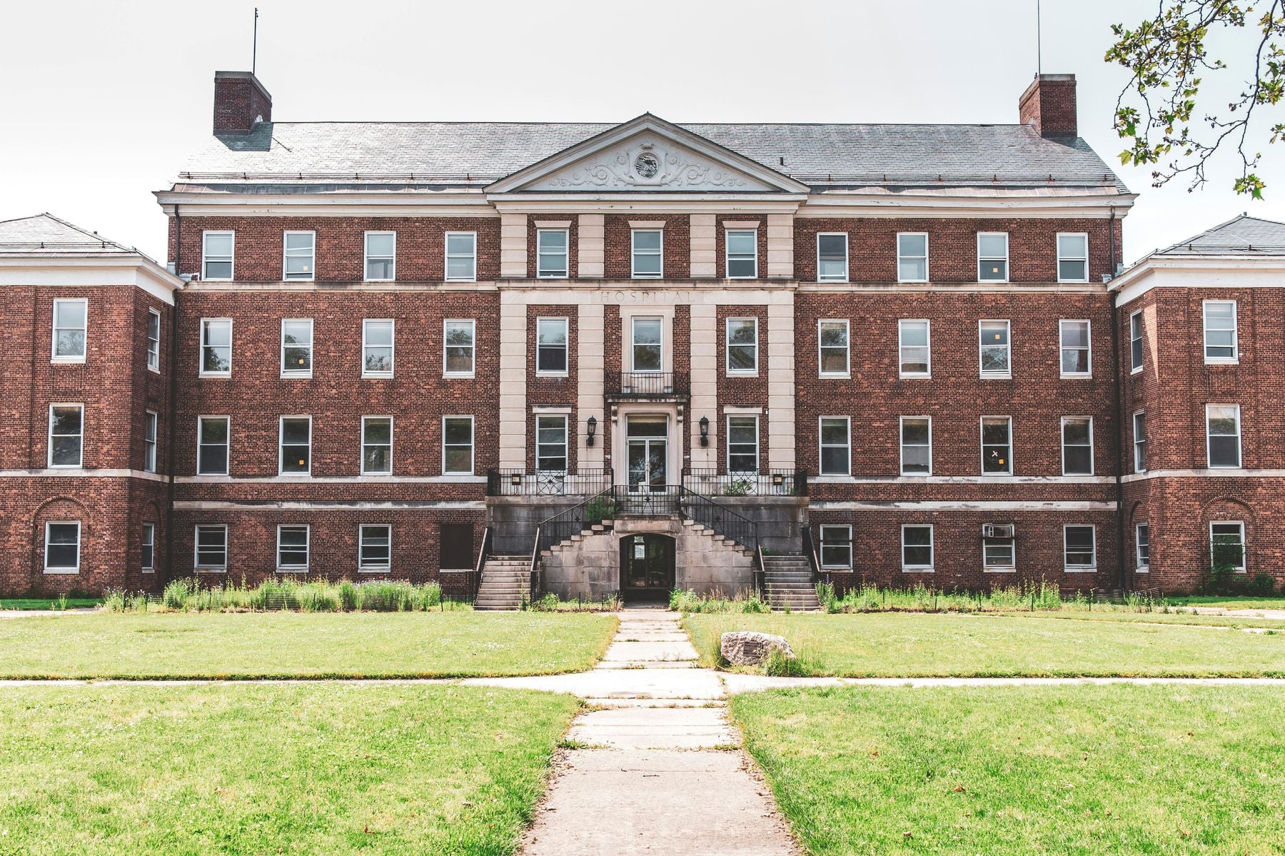 Façade of a university building