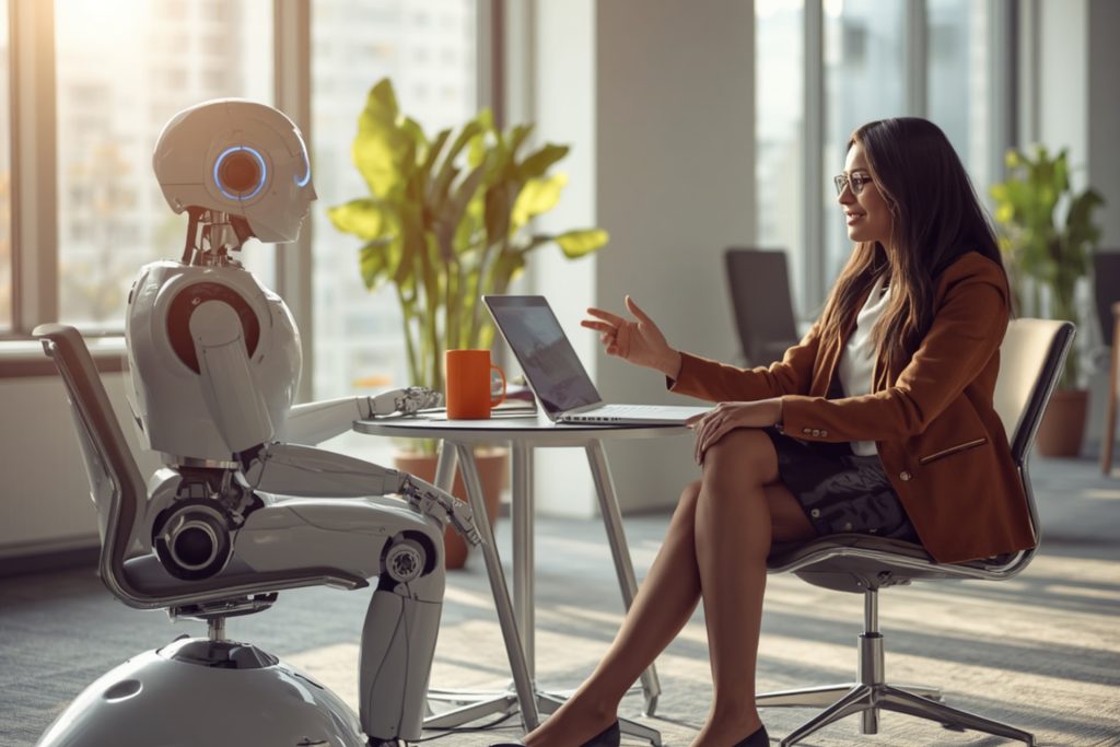 job interview and AI